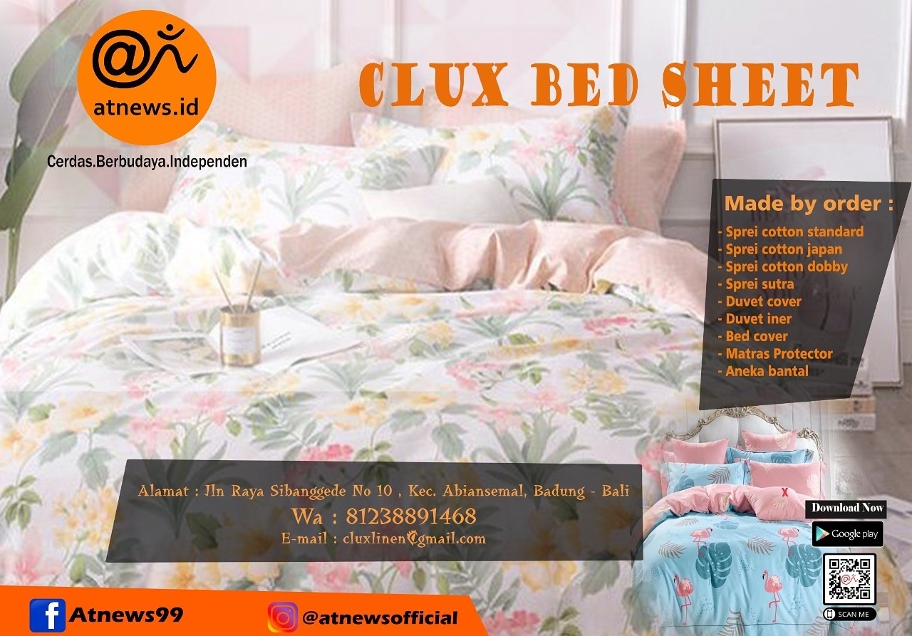 ORDER CLUX BED SHEET