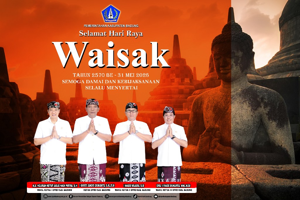 DPRD Badung Ucapakan Hari Raya Waisak