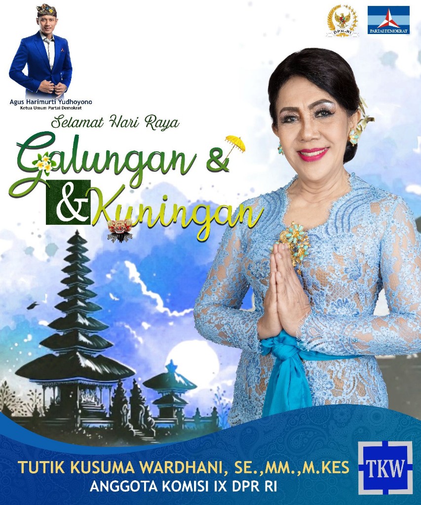 Tutik Kusuma Wardhani Ucapkan Hari Raya Galungan dan Kuningan