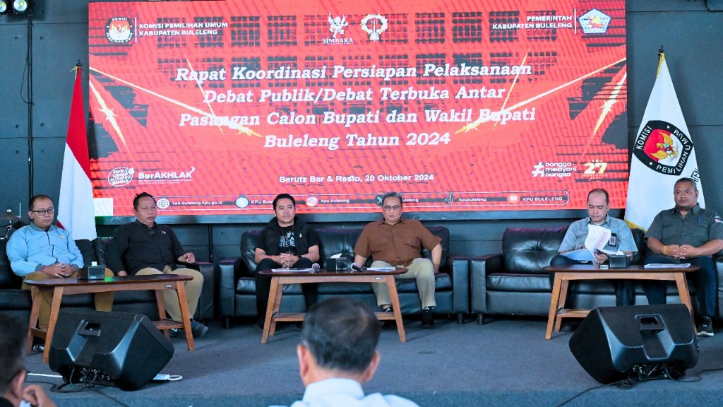 Dokumentasi dari - KPU Gelar Tiga Kali Debat Publik bagi Kontestan Pilkada Buleleng