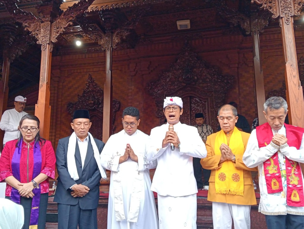 Dokumentasi dari - Doa Bersama Lintas Agama Jelang Pilkada Bali, Vasudhaiva Kutumbakam, Bhineka Tunggal Ika