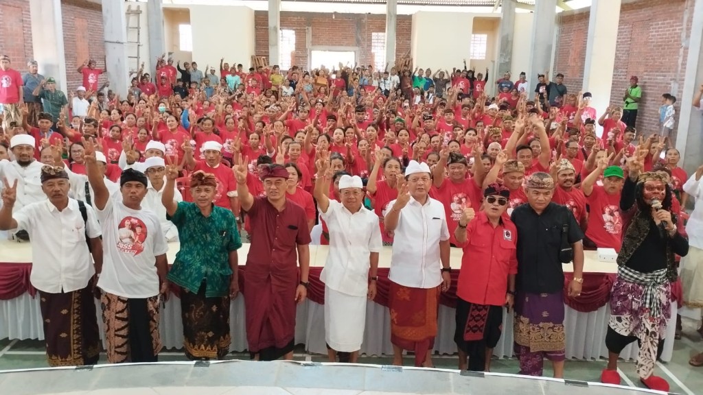 Dokumentasi dari - Koster Janjikan Insentif Pemangku, Paslon Joss24 Janjikan Ngaben Massal Gratis