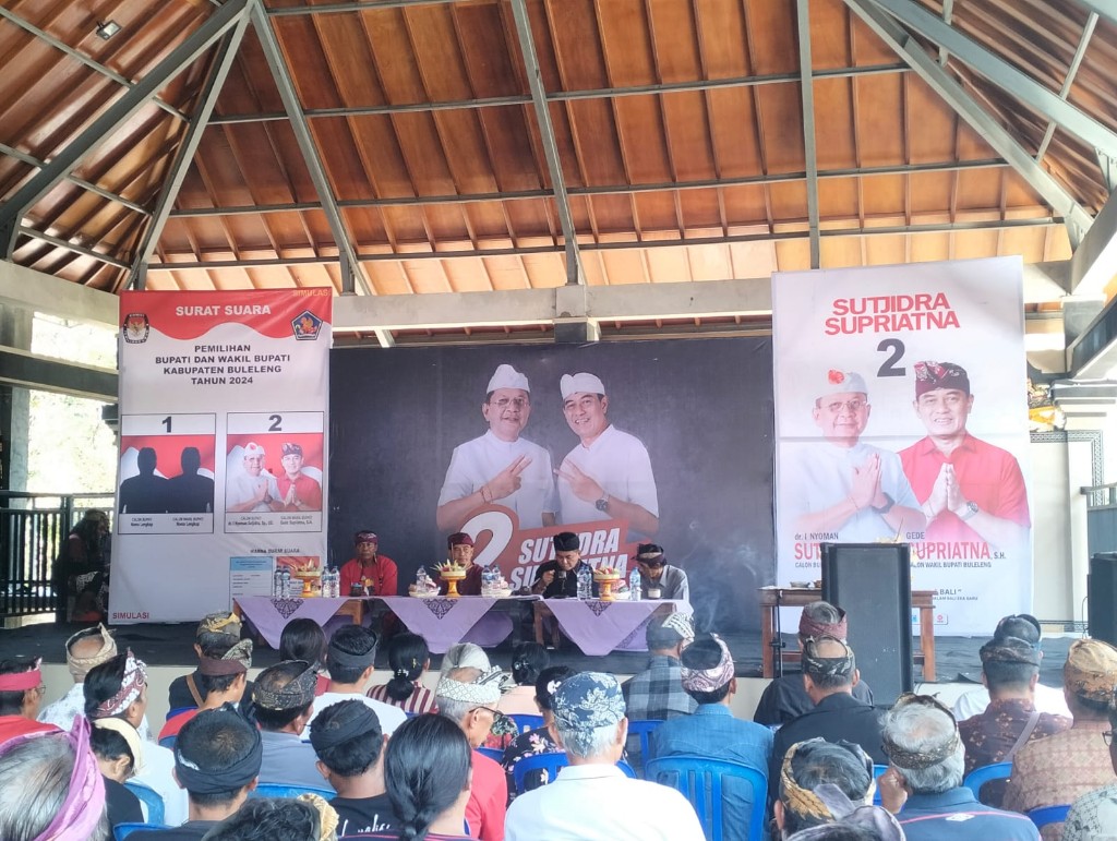 Dokumentasi dari - Kampanye Sutjidra - Supriatna, Dihadiri Dewa Mahayadnya 