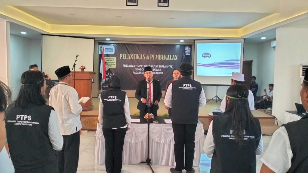 Dokumentasi dari - 1.173 Pengawas TPS di Buleleng Resmi Dilantik, Siap Kawal Pilkada 2024