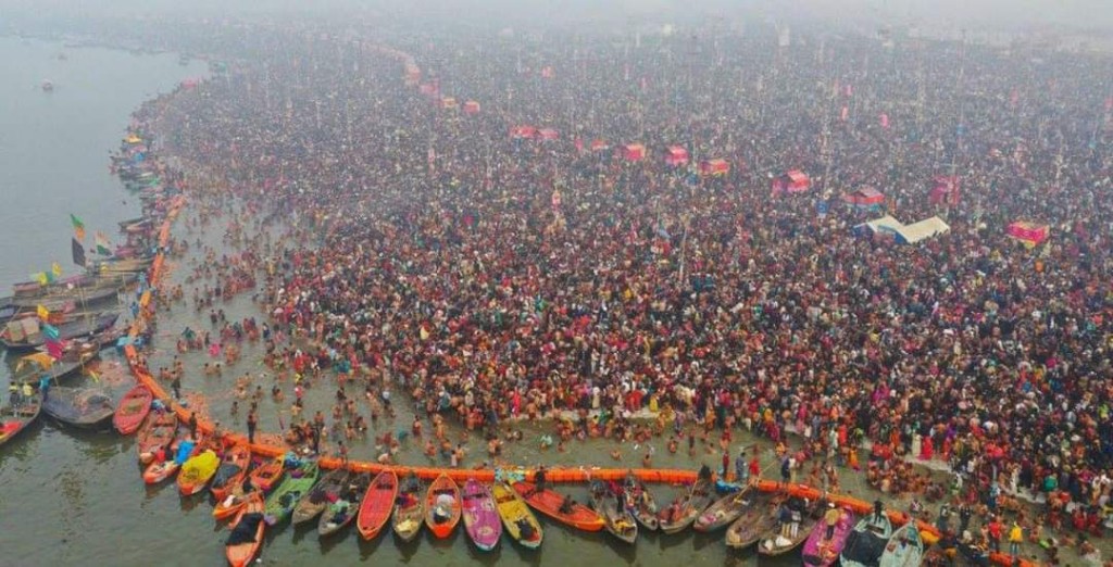 Dokumentasi dari - Maha Kumbh Mela Festival Keagamaan Terbesar di Planet Bumi