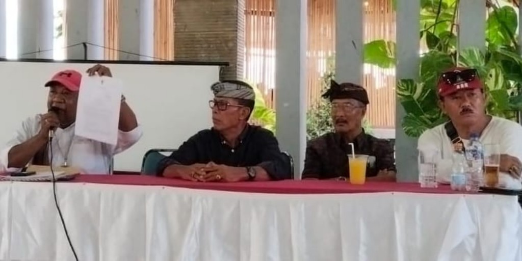 Dokumentasi dari - Tokoh LSM Gema Nusantara dan Forkom Perbekel Purna Tugas Buleleng Berharap, KPU Dan Bawaslu, Jaga Netralitas