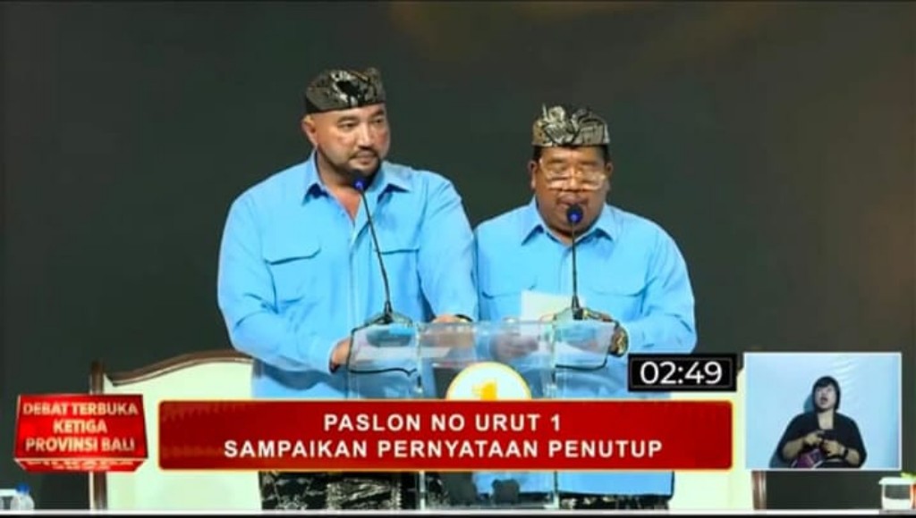 Dokumentasi dari - Debat Mulia-PAS dengan Koster Giri, Ucapkan Terima Kasih Pastikan Pilgub Bali 2024 Berjalan Bersih dan Berkualitas 