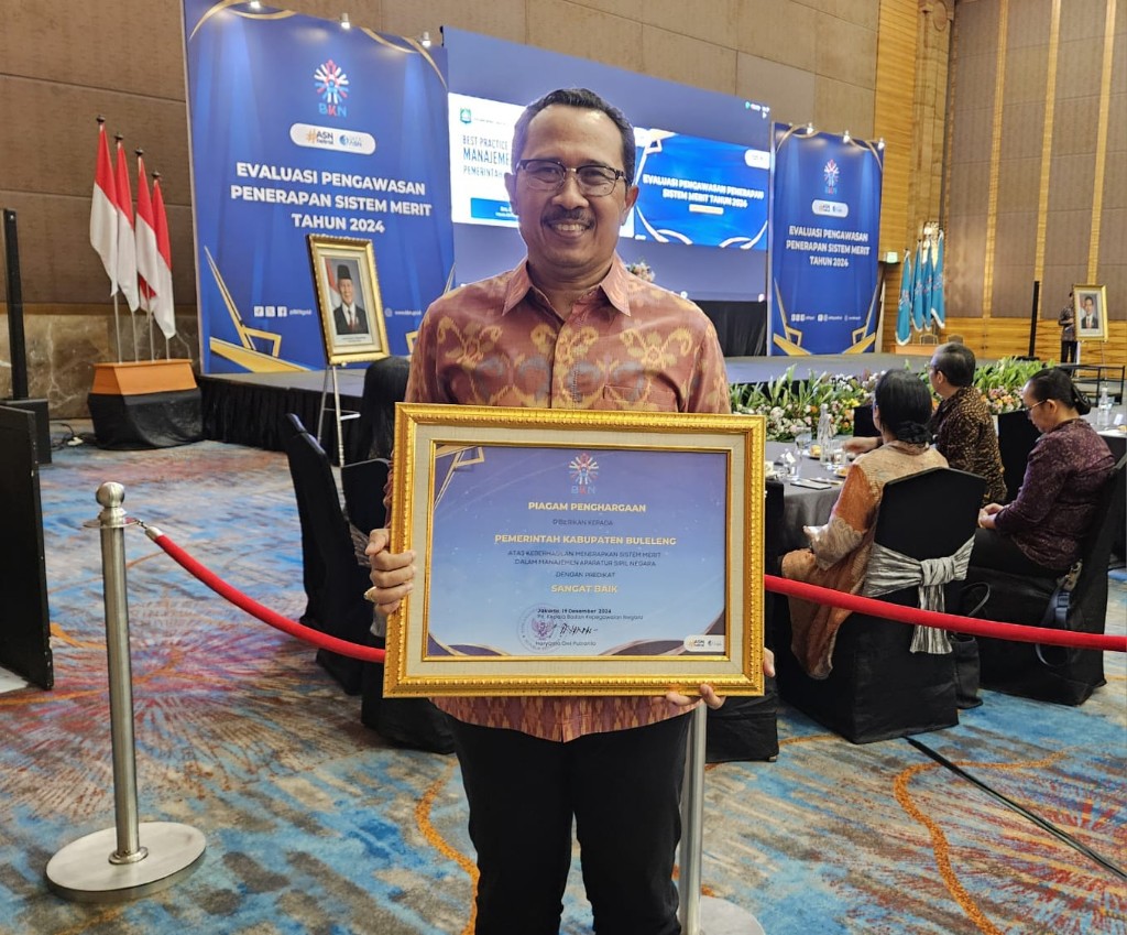 Dokumentasi dari - Kado Akhir Tahun, Buleleng Kembali Raih Predikat Sangat Baik Penilaian Sistem Merit