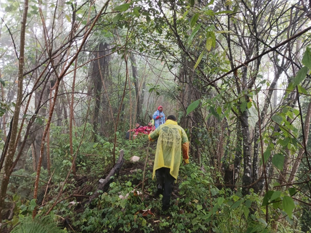 Dokumentasi dari - Dua Pendaki Tersesat di Gunung Agung