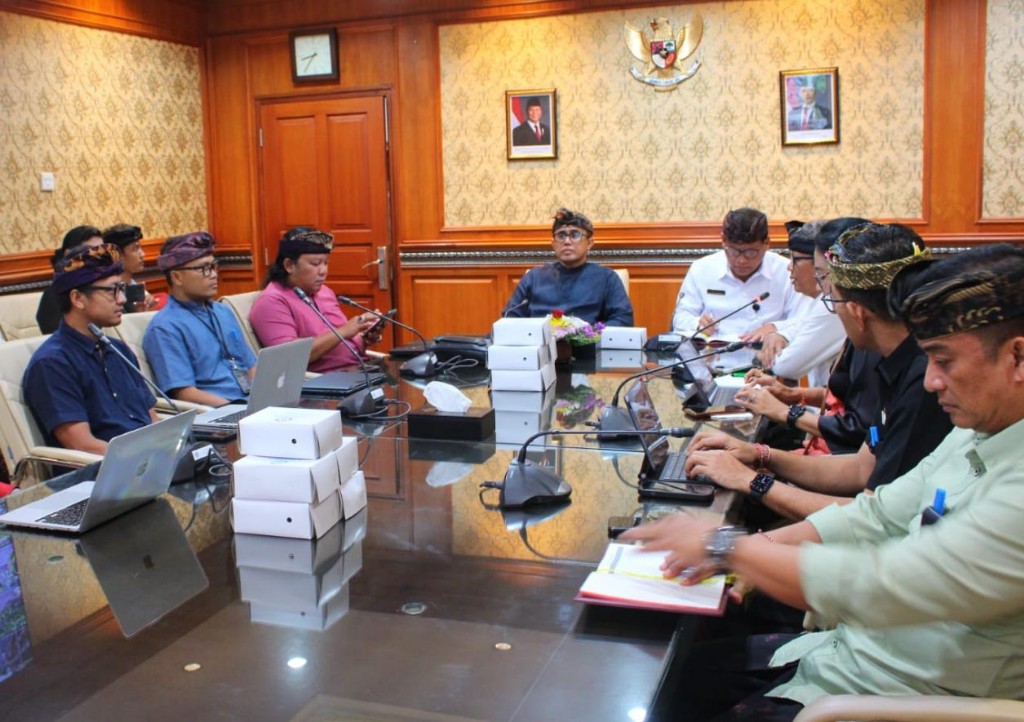 Dokumentasi dari - Walikota Denpasar Tata Kabel, Rencana Bangun Sarana Jaringan Utilitas Terpadu