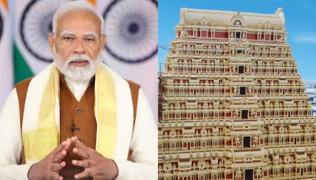 Dokumentasi dari - Peresmian Murugan Temple, PM Modi Ungkap Kesamaan Indonesia India: Candi Prambanan - Kashi dan Borobudur - Sarnath
