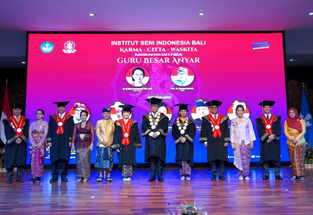 Dokumentasi dari - ISI Denpasar jadi ISI Bali, Inagurasi Lima Guru Besar