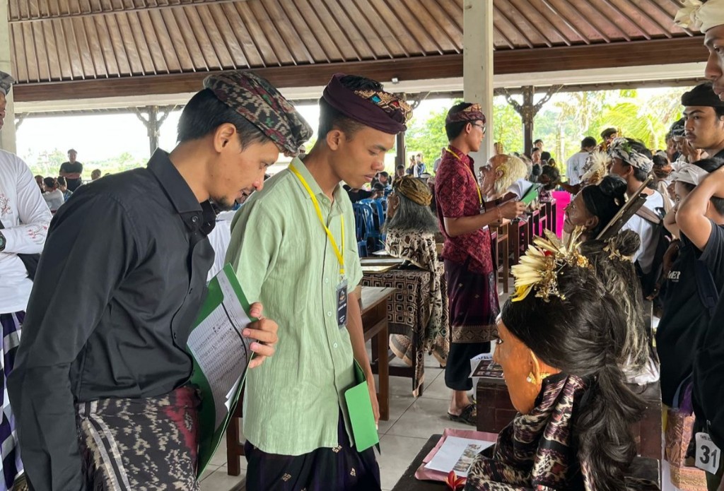 Dokumentasi dari - Kreativitas Seni Ogoh-ogoh Mini dan Tapel Ogoh-ogoh Ampil Apik di Ngesanga Fest 2025