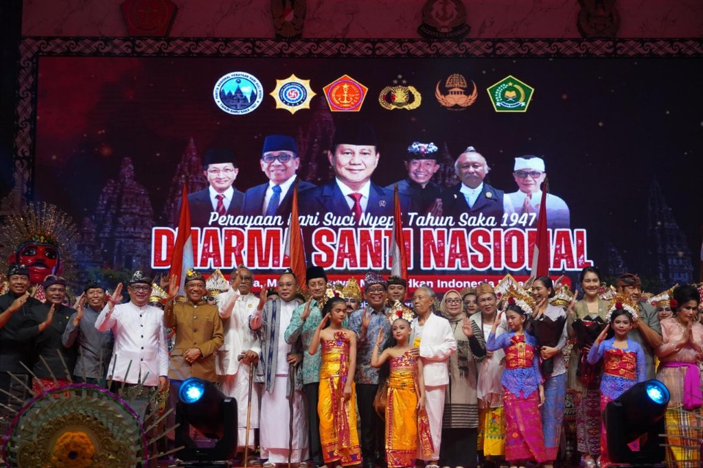 Dokumentasi dari - Dharma Santi Nasional 2025: Perayaan Spiritualitas dan Kebangsaan Menuju Indonesia Emas 2045
