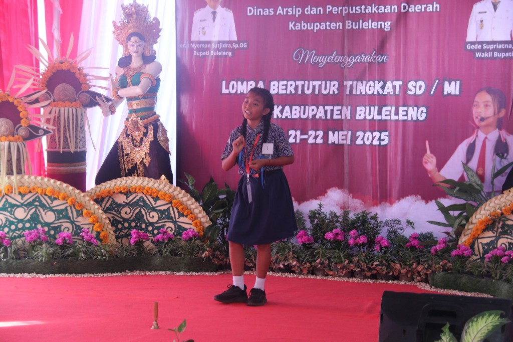 Dokumentasi dari - Lomba Bertutur Dorong Literasi Anak di Buleleng
