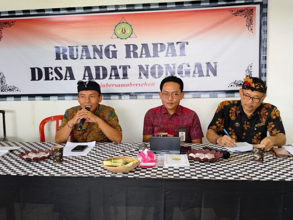 Dokumentasi dari - Karangasem Mendata Benda Pusaka, Desa Nongan Bangun Museum Pan Balang Tamak dan Objek Wisata Alam