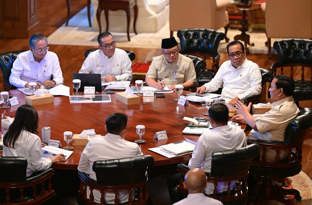 Dokumentasi dari - Presiden Prabowo Gelar Ratas, Respon Dinamika Kondisi Global 