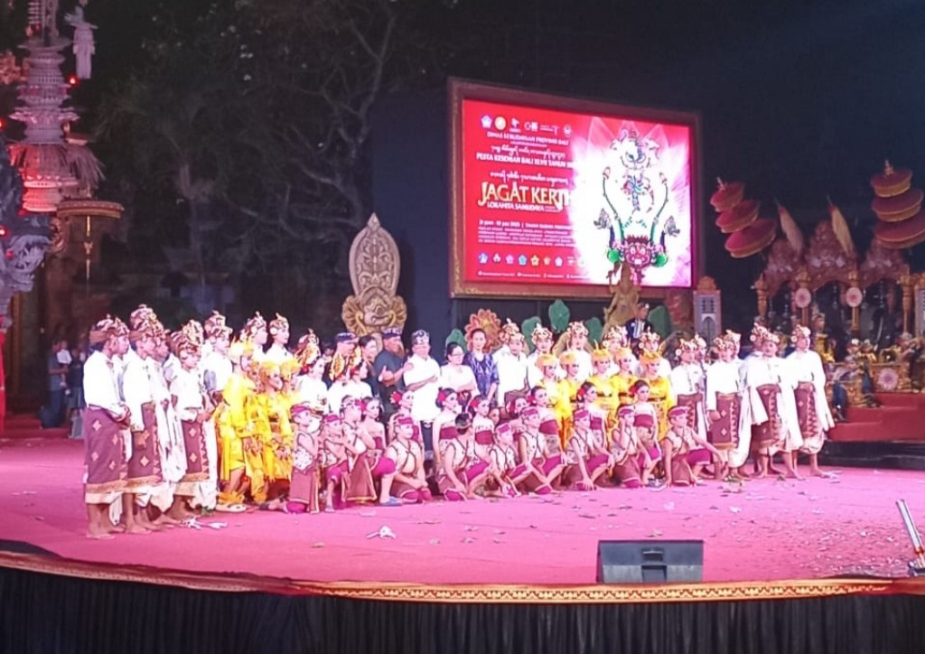 Dokumentasi dari - Dua Jagoan Gong Kebyar Anak-Anak dari Ujung Barat dan Ujung Timur Bali, Adu Kepiawaian Satu Panggung di Ardha Candra
