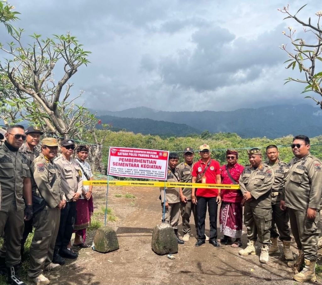 Dokumentasi dari - Satpol PP Buleleng Tutup TPA Ilegal di Desa Pangkungparuk, Langgar Perda Pengelolaan Sampah
