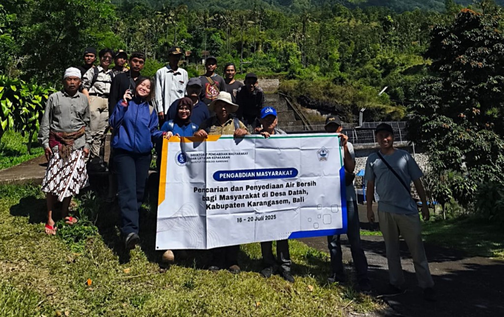 Dokumentasi dari - Pengabdian Masyarakat DPMK ITB, Pencarian dan Penyediaan Air Bersih bagi Masyarakat di Desa Datah Karangasem