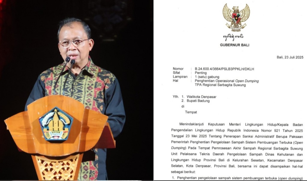 Dokumentasi dari - Jelang TPA Suwung Ditutup Permanen, Gubernur Koster Keluarkan Surat kepada Walikota Denpasar dan Bupati Badung