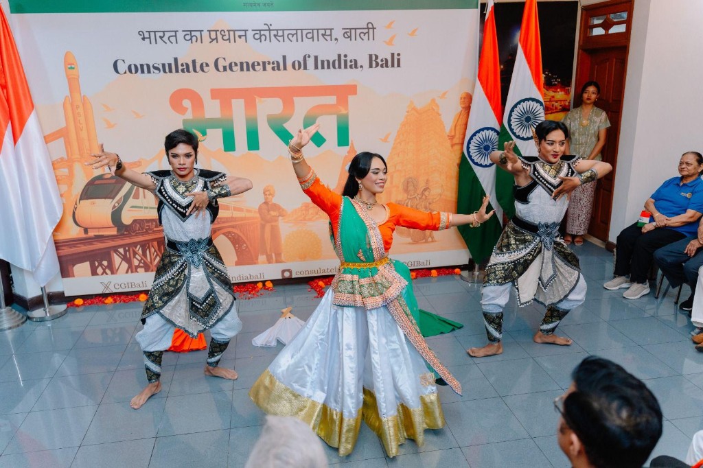 Dokumentasi dari - Perayaan Hari Kemerdekaan India Ke-79 di Bali, Prof Dibia Garap Seni dari Karya Ramayana dan Mahabharata