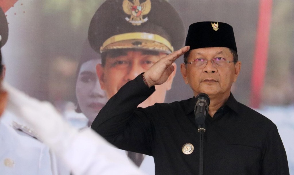 Dokumentasi dari - Bupati Sutjidra: Paskibraka Harus Jadi Teladan Nasionalisme dan Patriotisme