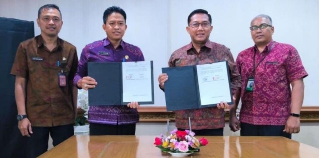 Dokumentasi dari - Bank BPD Bali-Pemkab Badung, Tandatangni PKS, Plafon Kredit Program Sidi Kumbara