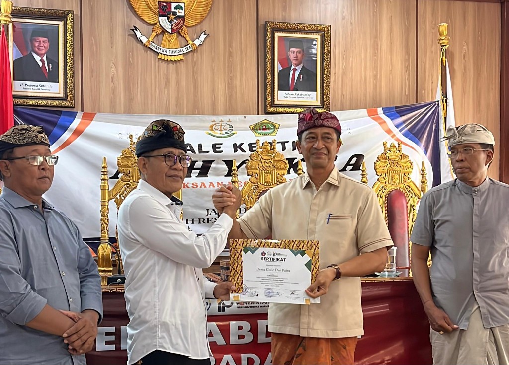 PKM Prodi Ilmu Pemerintahan FISIP Unwar, Tata Kelola Pemerintahan Desa Berbasis Digital di Desa Sukawati