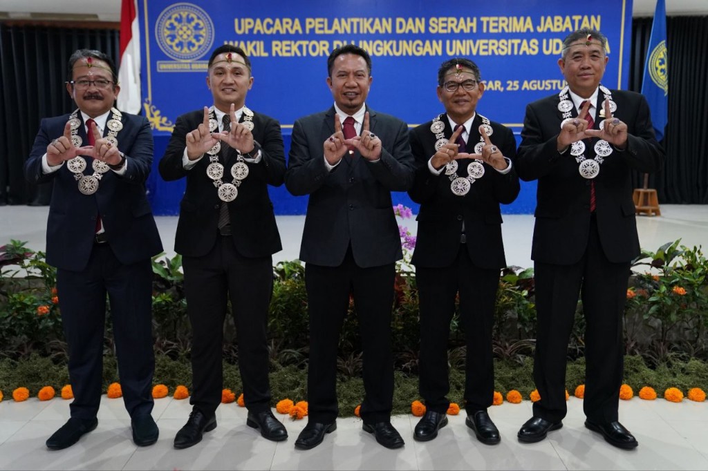 Dokumentasi dari - Unud Lantik Wakil Rektor, Energi Baru untuk Tingkatkan Kinerja Kelembagaan