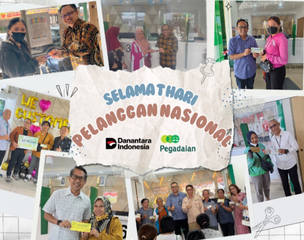 Dokumentasi dari - Pegadaian Denpasar Apresiasi  Tabungan Emas kepada Nasabah Setia di Hari Pelanggan Nasional