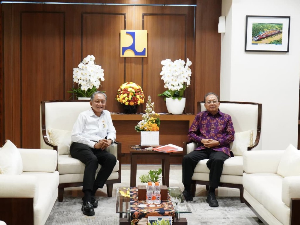 Dokumentasi dari - Koster Temui Menteri PU, Usulkan Bangun Infrastruktur Capai Rp 1,549 T