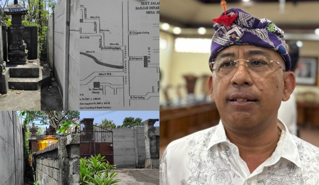 Dokumentasi dari - 80 Tahun Indonesia Merdeka, Pemagaran Management GWK, Warga Ungasan Bali Terisolir