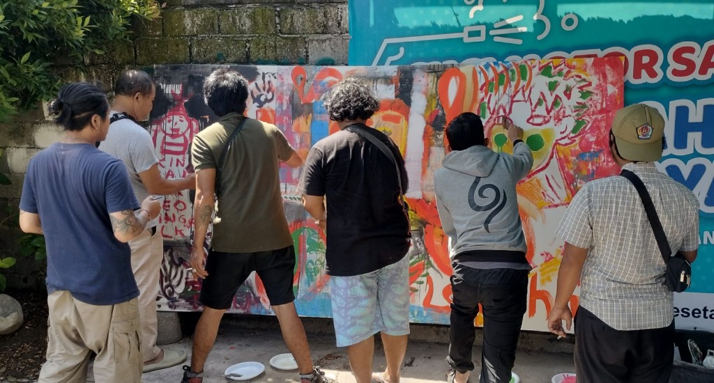 Pameran Senirupa Ekspresi Kebahagiaan di Rumah Berdaya