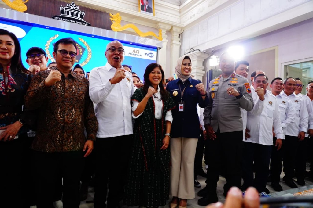 Dokumentasi dari - Pengukuhan Pengurus PWI Pusat 2025-2030 di Monumen Pers Solo