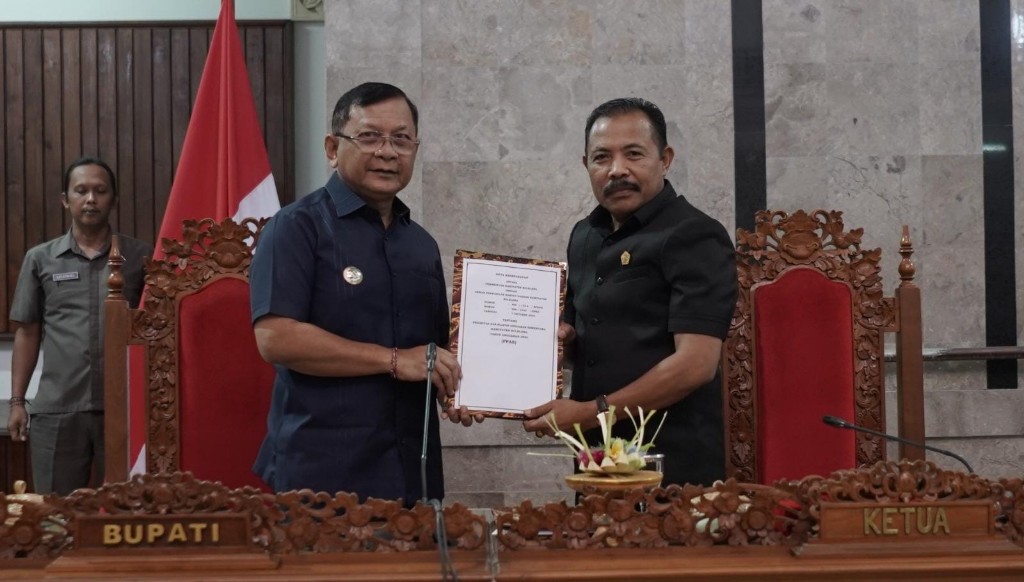 Dokumentasi dari - KUA-PPAS TA 2026 Resmi Ditetapkan, Penandatanganan Dokumen Antara DPRD dengan Bupati Buleleng