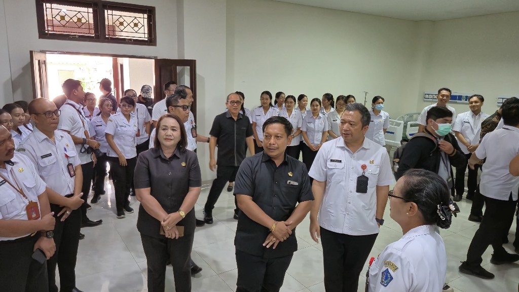 Komisi IV DPRD Badung Sidak RSUD Giri Asih Belum Operasional, Tanah Milik Provinsi