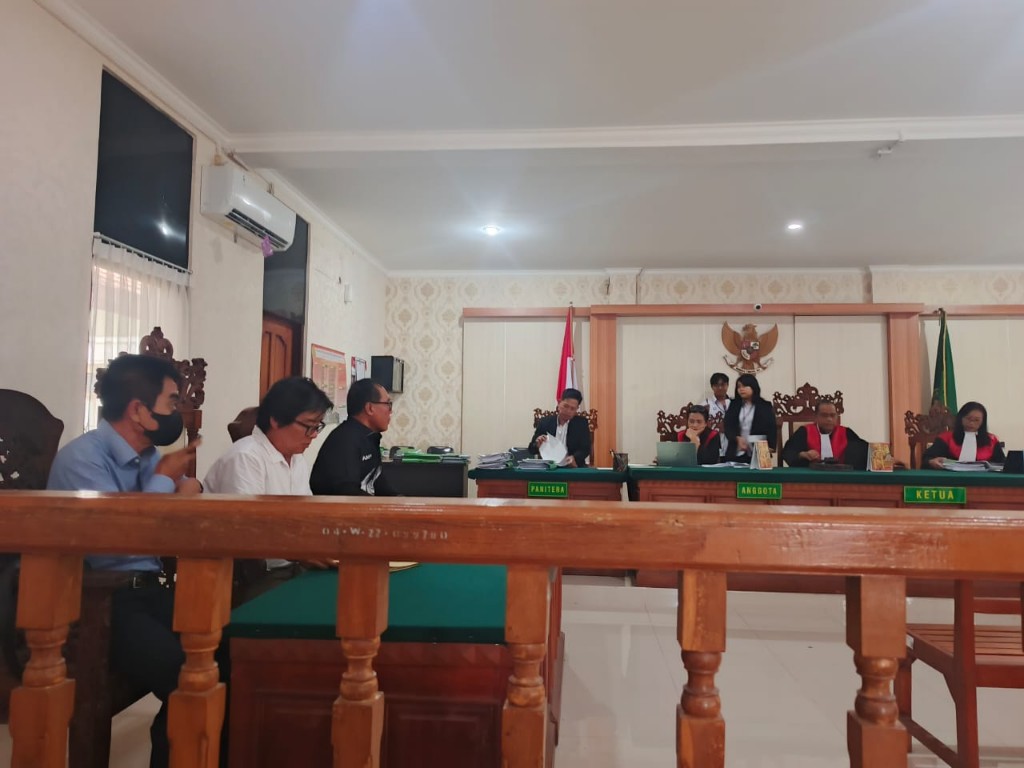 Dokumentasi dari - Polemik Proyek PKB Klungkung, Sidang Ditunda: KJPP Bali Tak Hadirkan Saksi