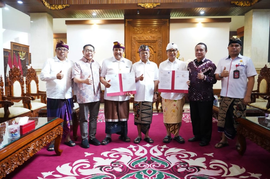 Dokumentasi dari - BAST Akses Jalan GWK Disepakati Pemkab Badung dan GWK, Pinjam Pakai Lahan ke Warga Giri Dharma Desa Ungasan 