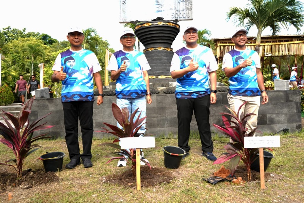 Resmikan Tugu CBP Rupiah, Jaga Stabilitas, Kemandirian dan Keberlanjutan Ekonomi Bangsa 