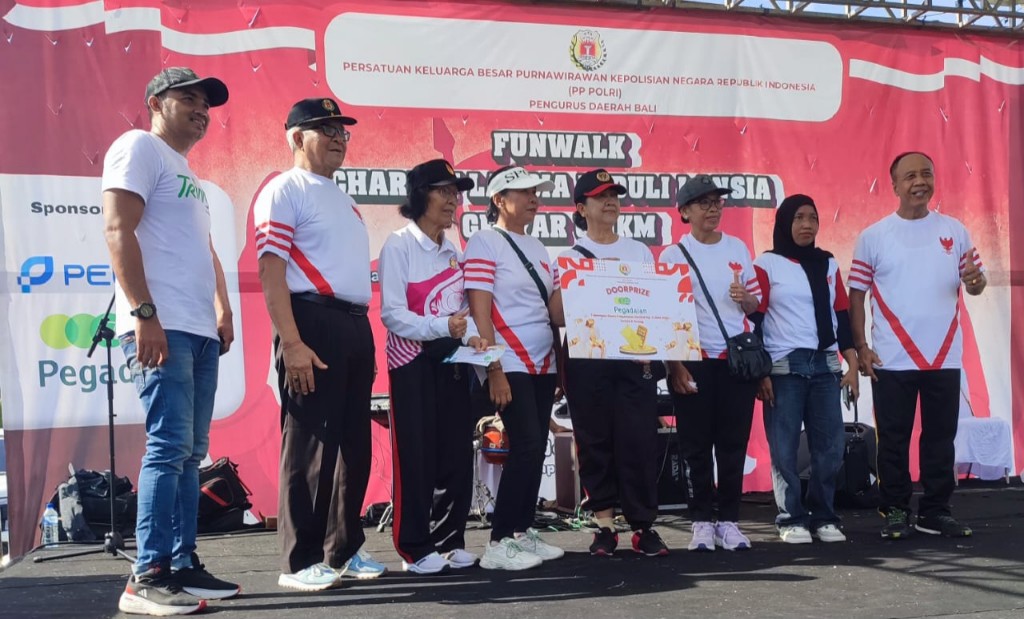 Hari Sumpah Pemuda - Hari Pahlawan, Forum Komunikasi Purnawirawan TNI-POLRI “Guyub Merah Putih” Kembali Gelar Fun Walk and Charity