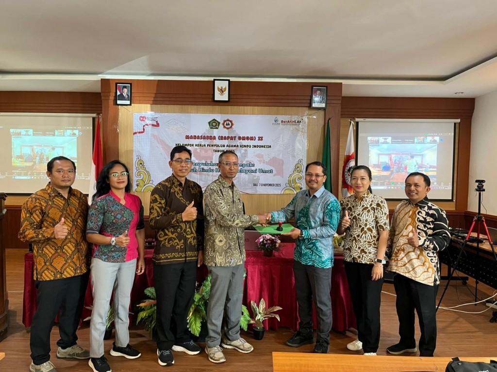 Dokumentasi dari - Jero Mangku Danu Kembali Nahkodai Pokjaluh Agama Hindu Indonesia Periode 2025-2030
