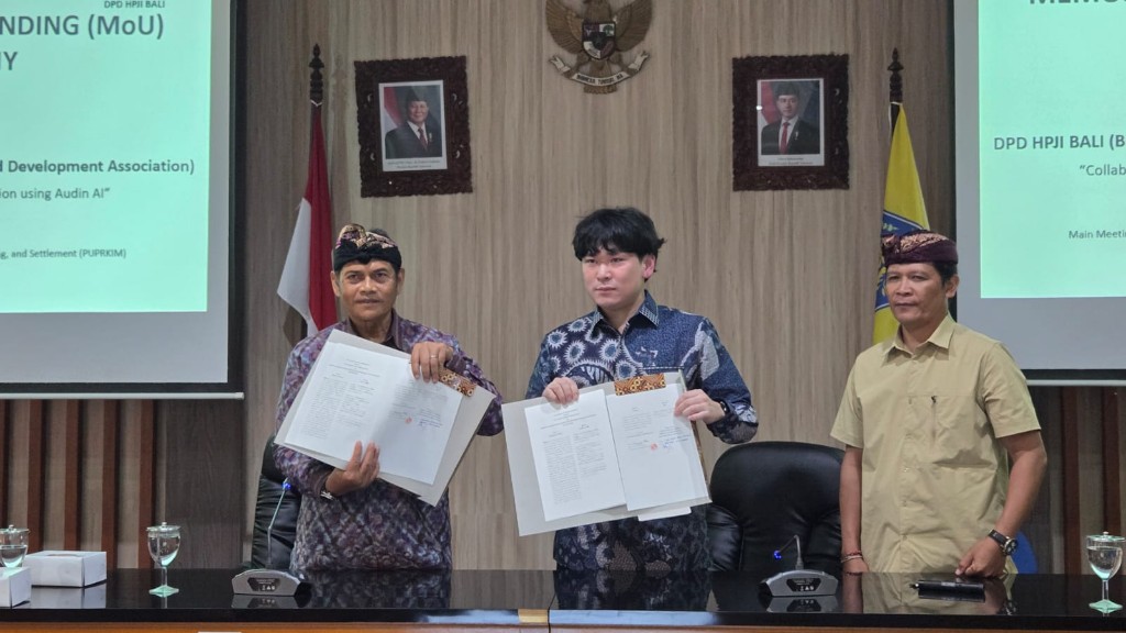 Dokumentasi dari - Kolaborasi DPD HPJI Bali dan NTT West Japan Group, Knowledge Sharing dan Implementasi Teknologi Audin AI untuk Pemeliharaan Jalan
