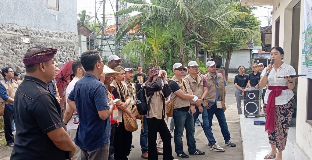Desa Sidan Jadi Model Lapangan Delegasi 12 Negara: Tampilkan Sistem Pertanian Organik dan Pengelolaan Sampah Terpadu