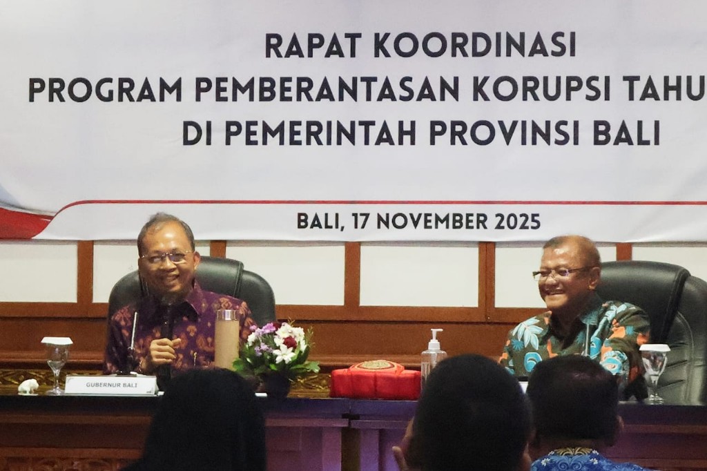 Dokumentasi dari - Pemprov Bali Terbaik MCSP 5 Tahun Beruntun, Gubernur Koster: Promosi Jabatan Terapkan Merit, Pengadaan Barang-Jasa harus Bersih