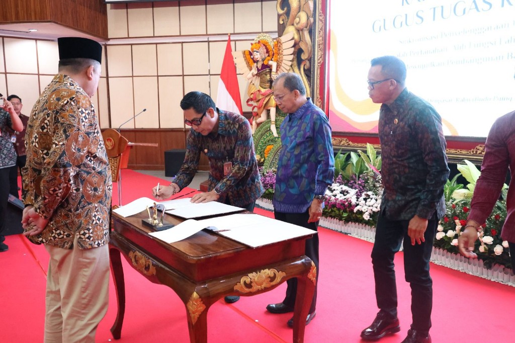 Pemerintah Kota Denpasar Ditetapkan Sebagai Percontohan Integrasi Data Pertanahan dan Perpajakan Daerah NIB–NIK–NOP di Provinsi Bali