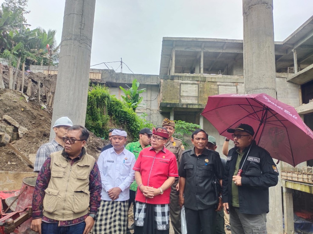 Dokumentasi dari - Dugaan Pelanggaran Berat Proyek Hotel JW Marriott Payangan Tutup Saluran Subak, Pansus TRAP DPRD Bali Hentikan Sementara