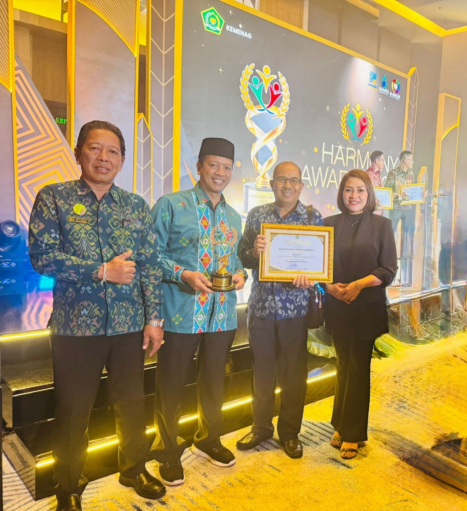FKUB Kota Denpasar Sabet Penghargaan Harmony Award 2025 Tingkat Nasional 