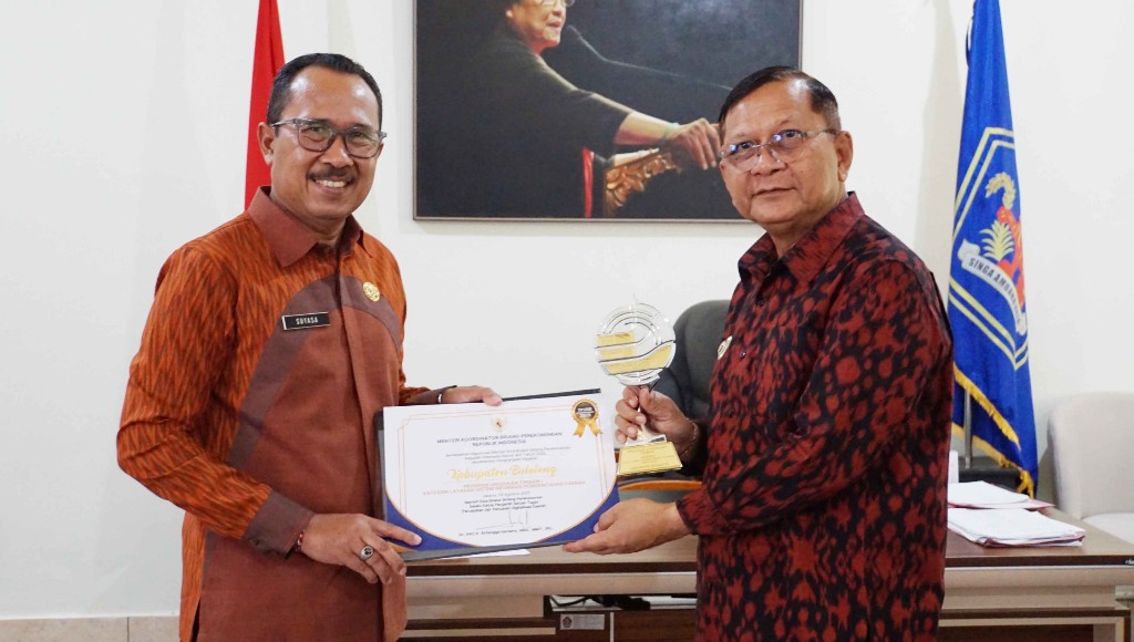 Dokumentasi dari - Pemkab Buleleng Tahun 2025 Kembali Raih Penghargaan Nasional Digitalisasi Keuangan Daerah