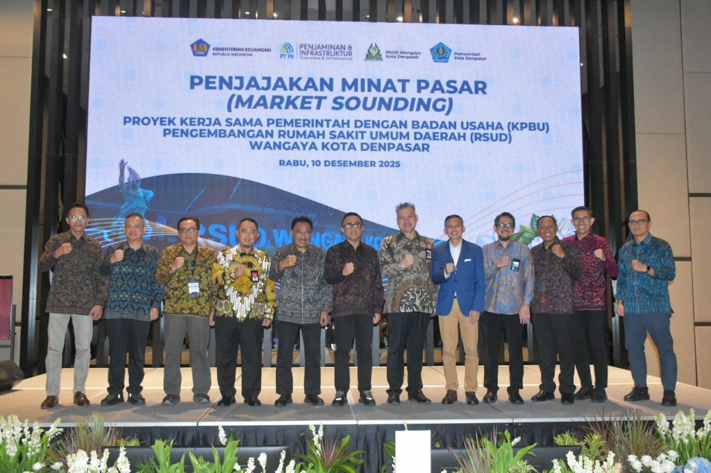 Dokumentasi dari - KPBU Pengembangan RSUD Wangaya Masuki Tahap Penajajakan Minat Pasar 